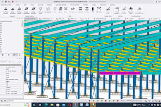 design your steel structure and detailing