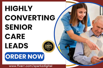senior care leads home care elderly care medicare life insurance doctor website