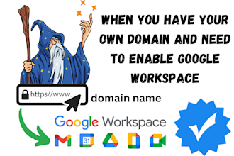 setup your new google workspace service