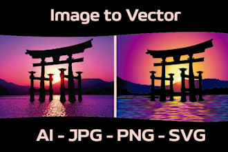 vector tracing, convert image to vector file, vector