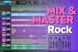 professionally mix and master your rock music