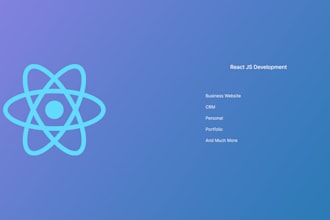 build a responsive react js frontend website