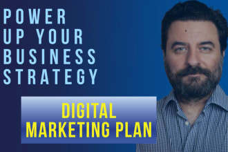 build a killer digital marketing plan for your business