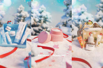 do photoreal or stylized 3d product render