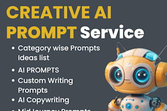 do custom writing prompts, creative writing prompts, copywriting prompts
