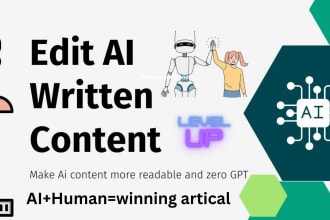 provide perfect SEO chatgpt and ai content with an essential human toch