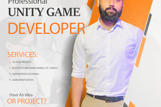 develop game in unity