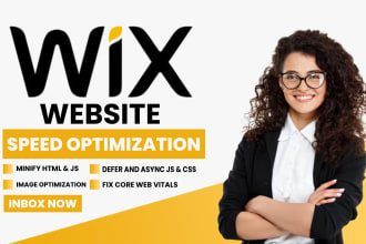 do wix website speed optimization according to pagespeed insights