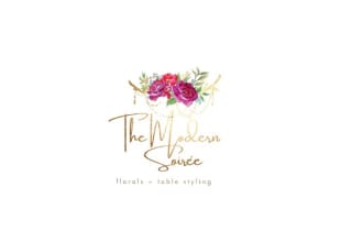 create original floral logo with quick delivery and limitless modification