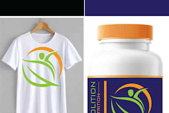 make fantastic wonderful nutrition logo design