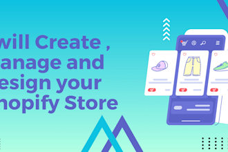setup and create a shopify dropshipping store