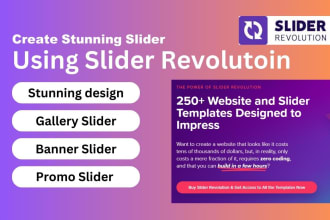 create edit fix update slider revolution in your wordpress website