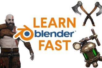 teach you blender 3d with 1 on 1 sessions