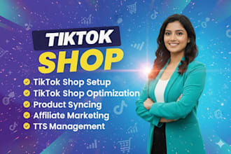 setup and manage, tik tok shop, tik tok affiliate program, tik tok shop gmv max