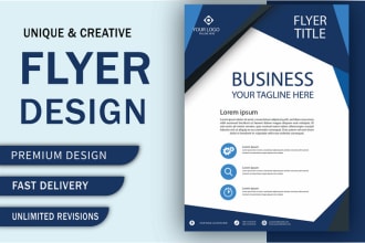 design unique amazing credit repair flyer,  instagram  and business flyer