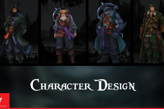 draw illustration character concept art dnd card