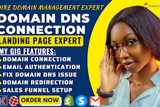 fix redirect, connect domain to shopify, google workspace, subdomain, systeme io