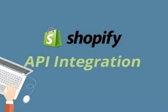 integrate rest API to your shopify store