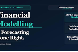 build financial model, pricing strategy, and forecast