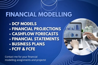 make advanced financial models, projections and forecasts