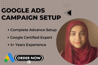 setup and optimize your google ads adwords PPC campaigns