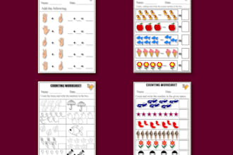create math worksheets for your children