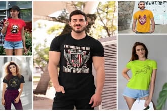 create modern t shirt design and professional t shirt design with creative mind