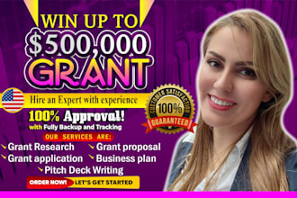 grant writing grant research, grant proposal writing  grant application startup