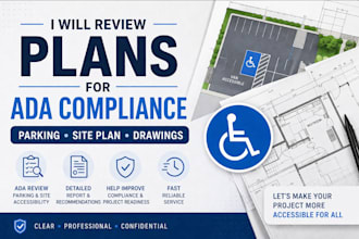 review your building plans for ada accessibility compliance