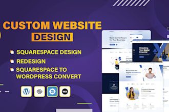 design, redesign, revamp, or develop your squarespace website