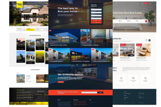 design a luxury real estate idx mls website with wordpress or wix