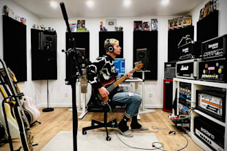 be your professional bass player