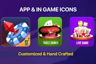 create fantastic eyecatching game icon