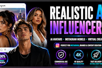 create realistic ai influencers and ai avatars for instagram