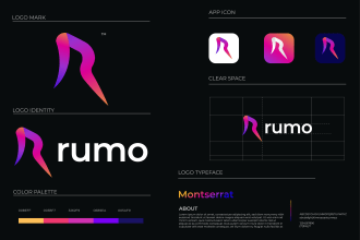 create a modern, minimalist, minimal, abstract, flat business logo design