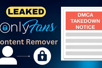 remove  leaked onlyfans content under dmca