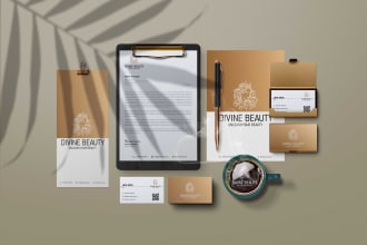design your brand identity and business stationery kit
