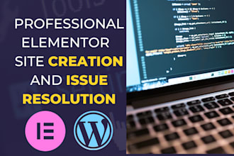 create elementor wordpress site and fix issues