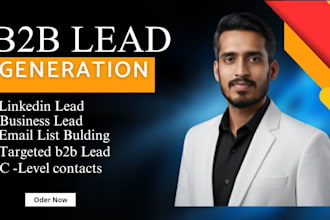 do b2b linkedin lead generation and email list building within 24 hours