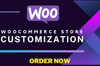 fix woocommerce issues or do woocommerce customization