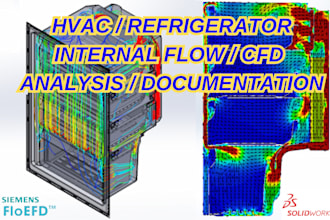 do internal cfd analysis for hvac systems and refrigerators