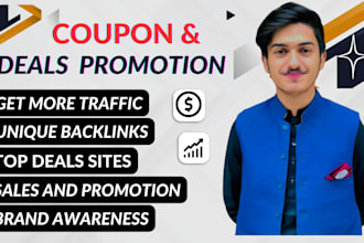 promote your coupon on top USA, UK, deal sites