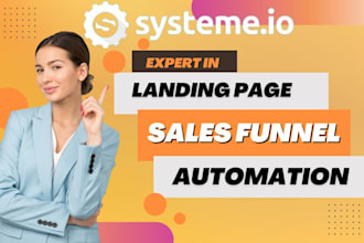 create systeme io landing page systeme io sales funnel and systeme io website