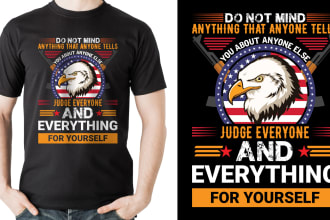 do awesome custom trendy typography t shirt design for you