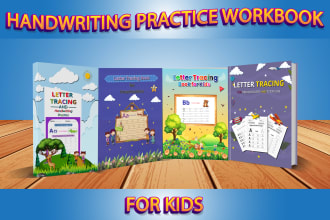 create kids worksheets,kids activity book,interior design for amzon KDP