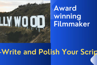creatively edit, polish or rewrite your movie screenplay or TV script