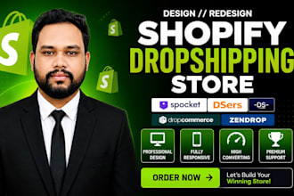 create shopify dropshipping website by dsers cjdropshipping zendrop spocket