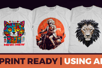 create print ready t shirt graphics from your imagination using ai