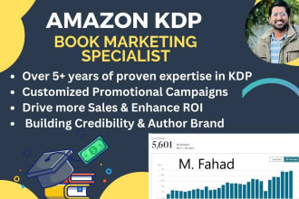 do amazon kindle book promotion and manage amazon ppc ads