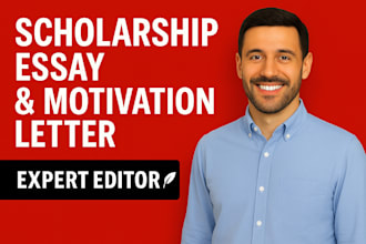 perfect your daad, erasmus or chevening scholarship essay and motivation letter